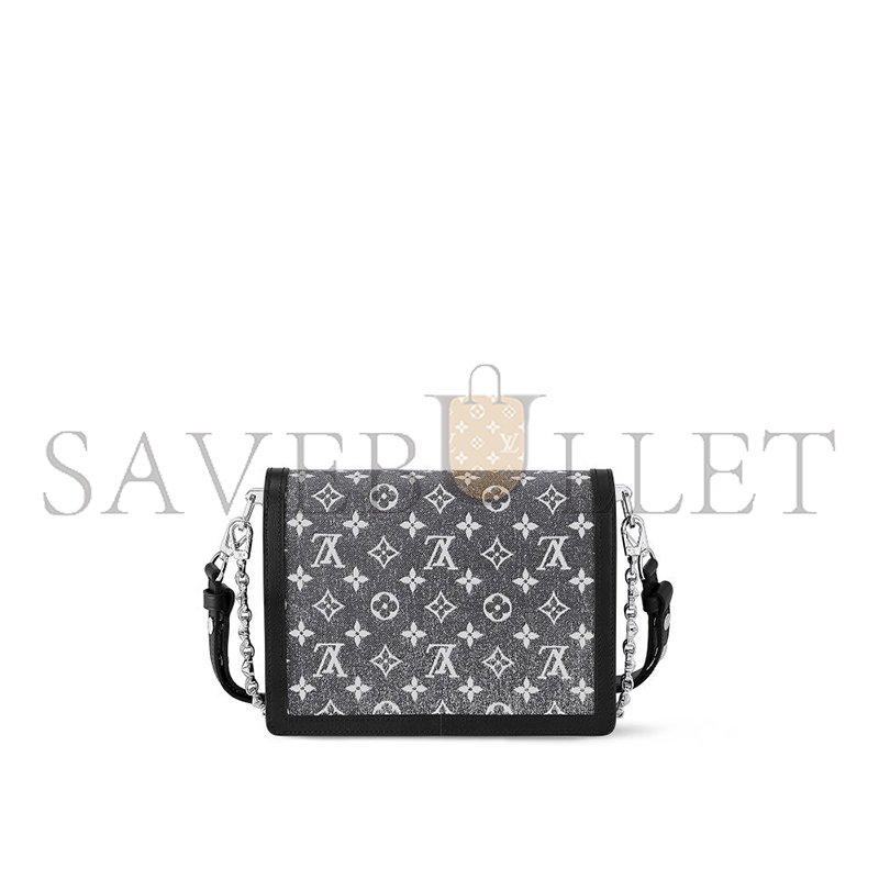 LOUIS VUITTON DENIM DAUPHINE MM M21458 (25*17*10.5cm)